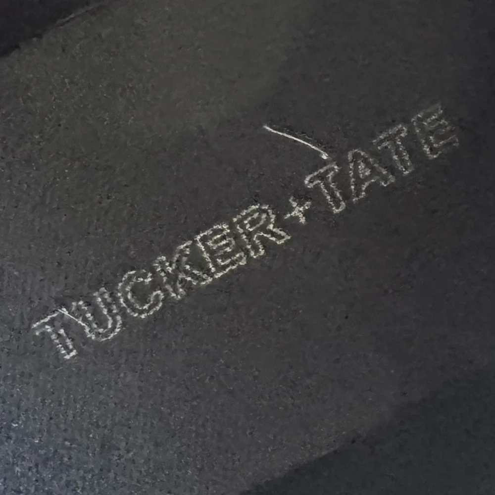 Tucker + Tate Girls Black Suede Chelsea Booties - Size 10